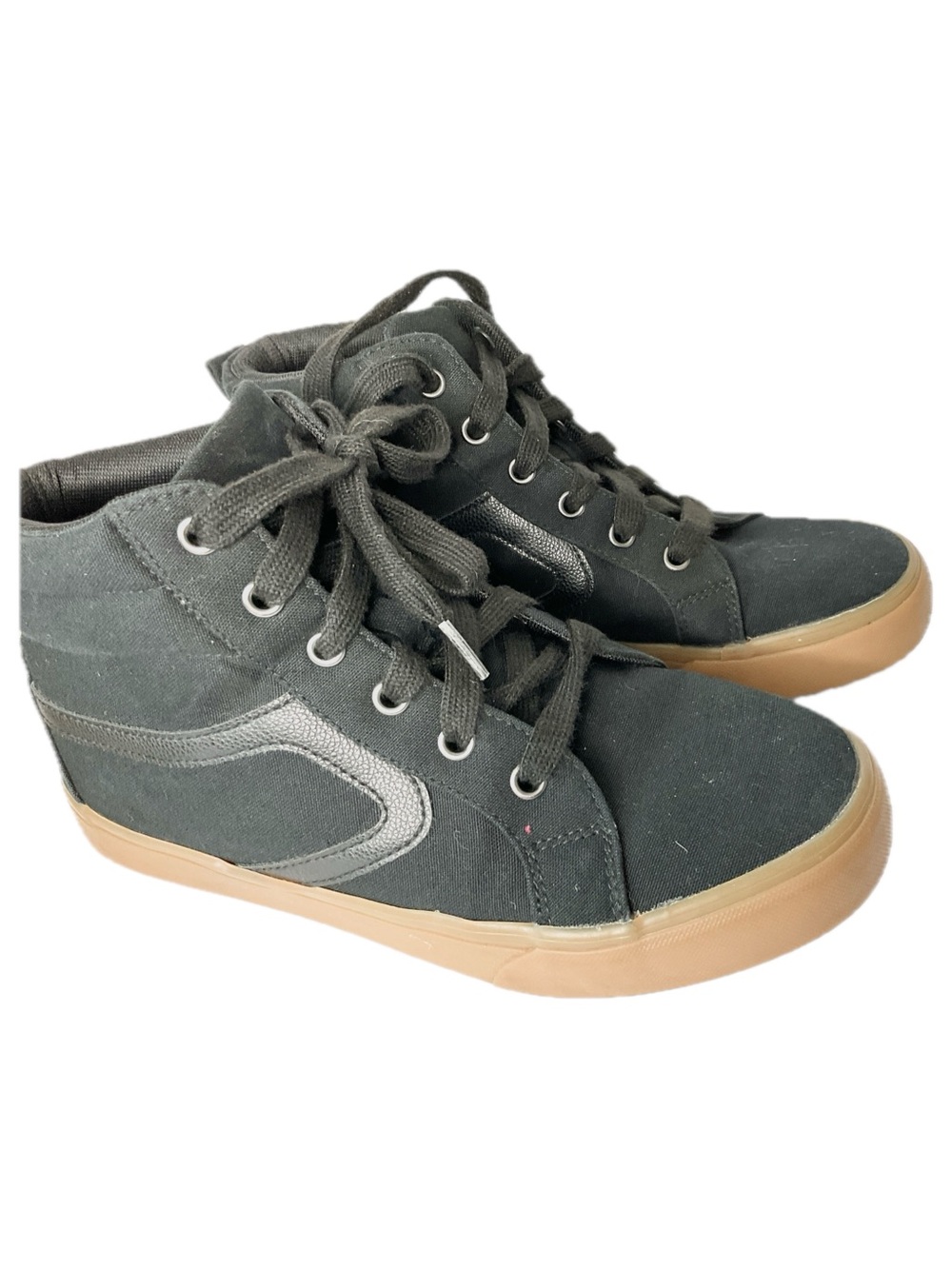 wonder nation Black High-Top Sneakers US 5
